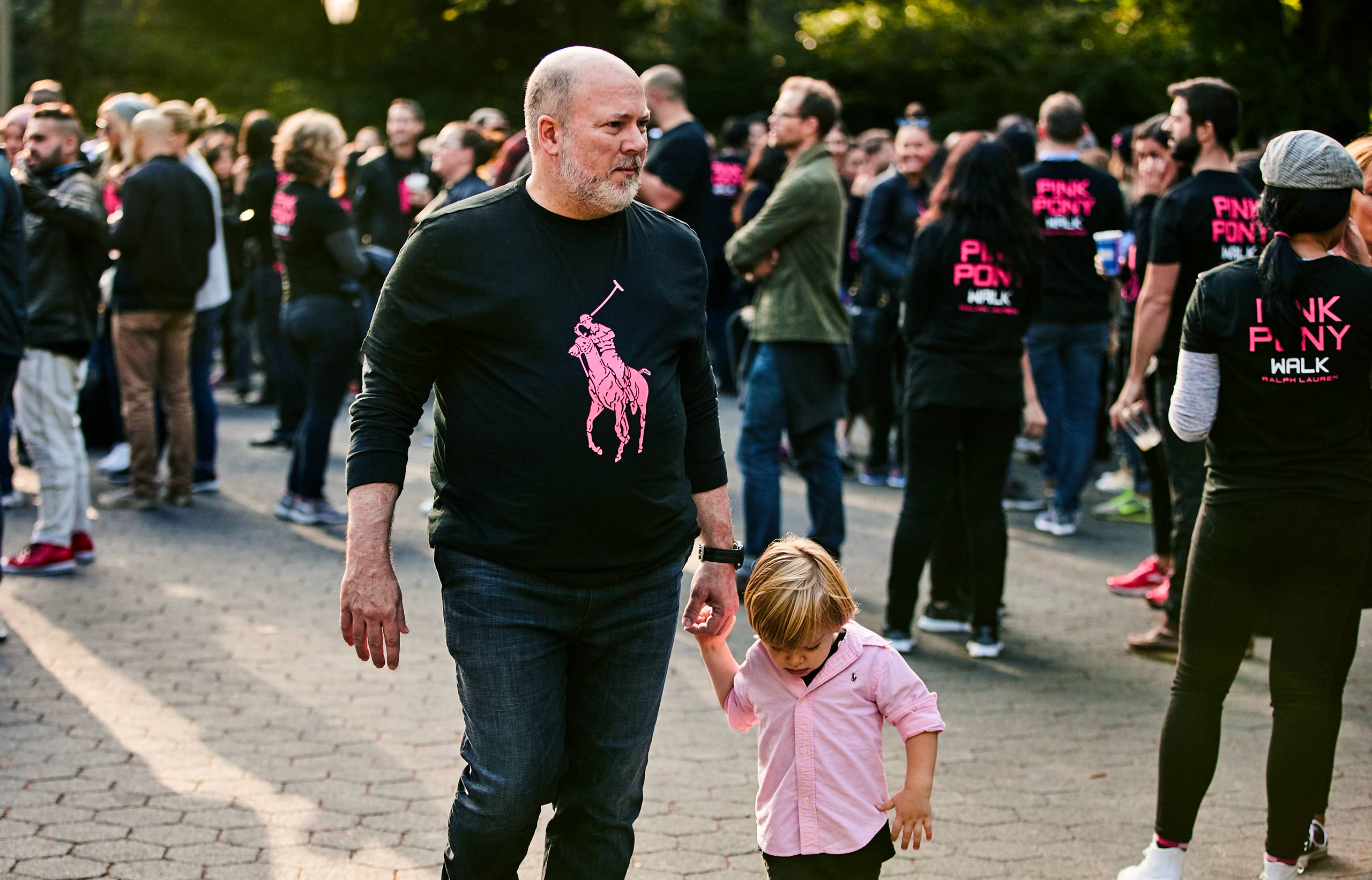 Immagini della marcia Pink Pony 2016 a New York