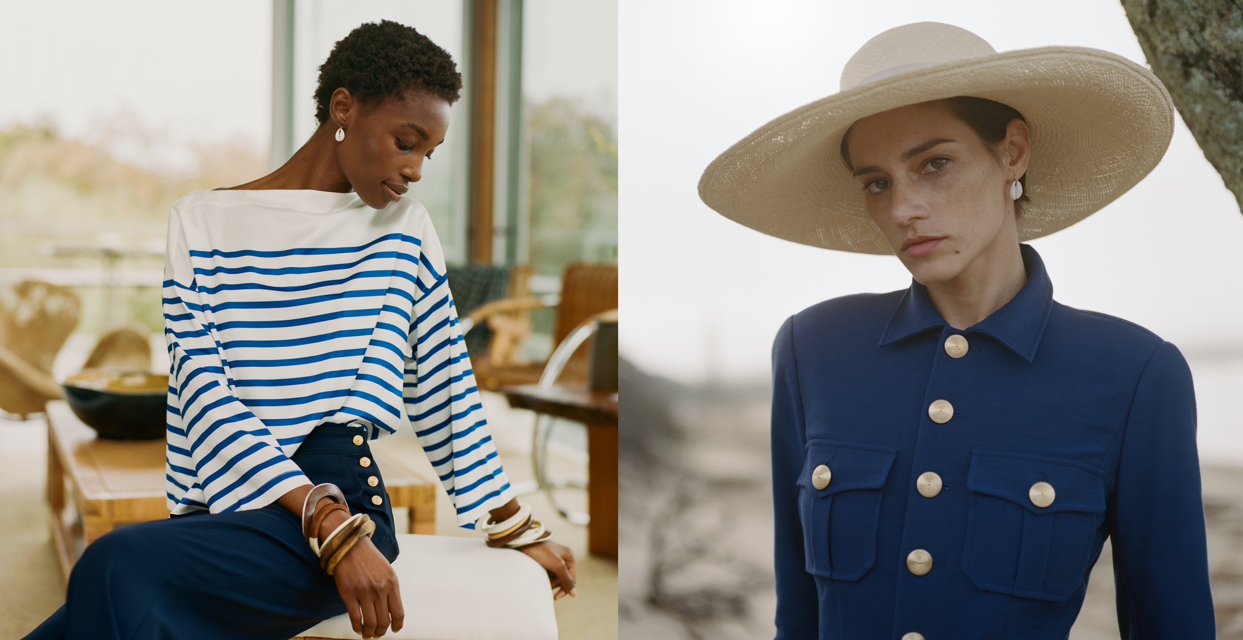 Looks from the women’s Polo Spring 2021 collection