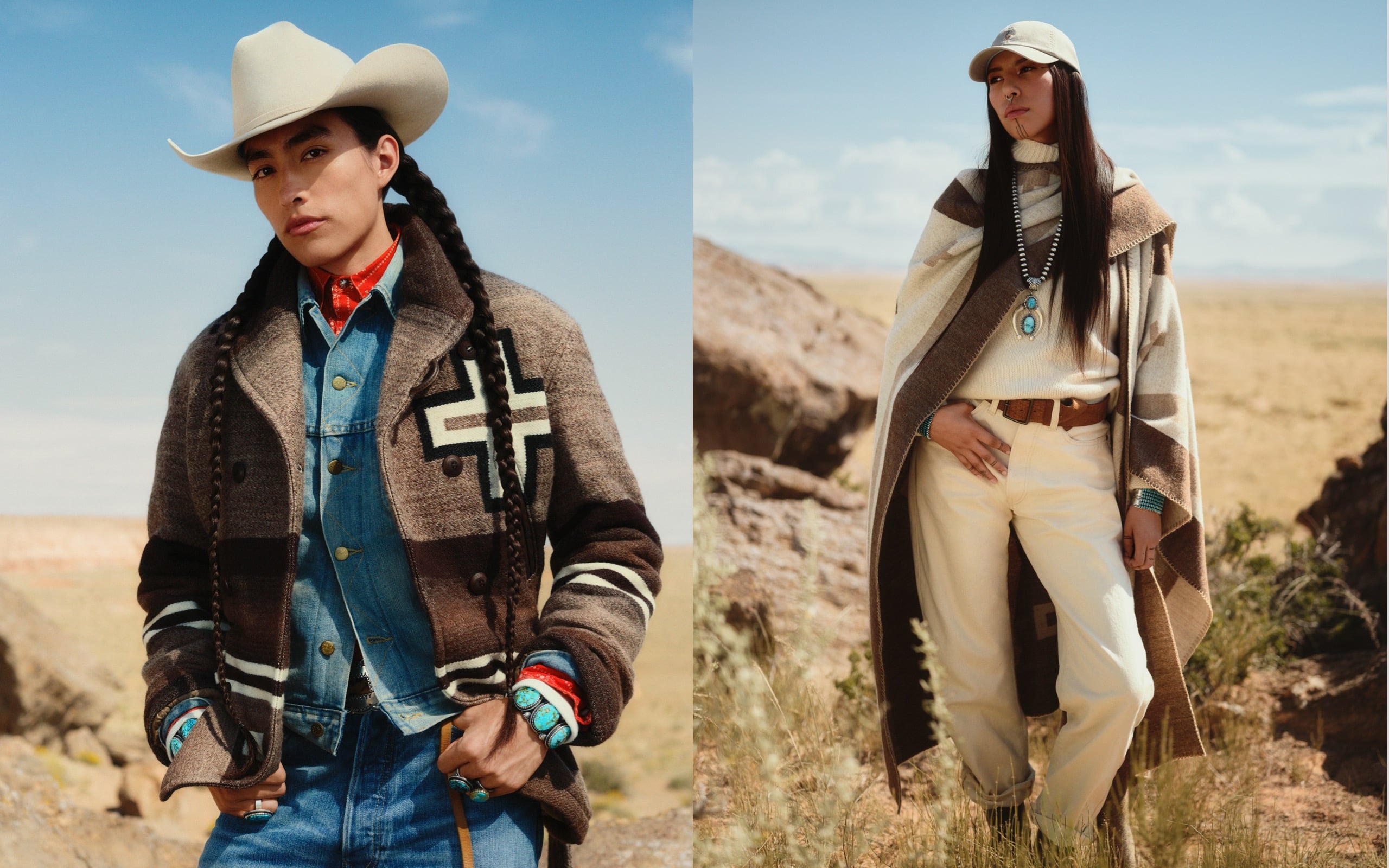  <strong>LOVE OF THE LAND</strong><br/> <span>Polo Ralph Lauren x Naiomi Glasses, la prima collaborazione del programma Artist in Residence di Ralph Lauren, rende omaggio alla tradizione dei Navajo e alle loro secolari tecniche di tessitura</span>  <br/> 
