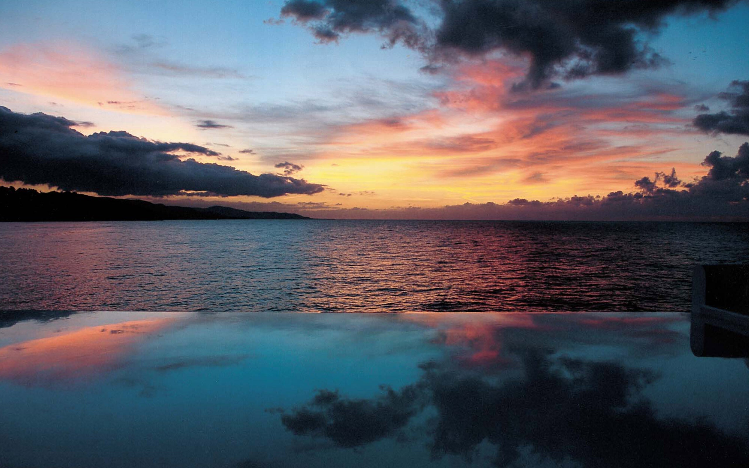 The view from White Orchid, Ralph Lauren’s oceanside cottage in Round Hill, Jamaica