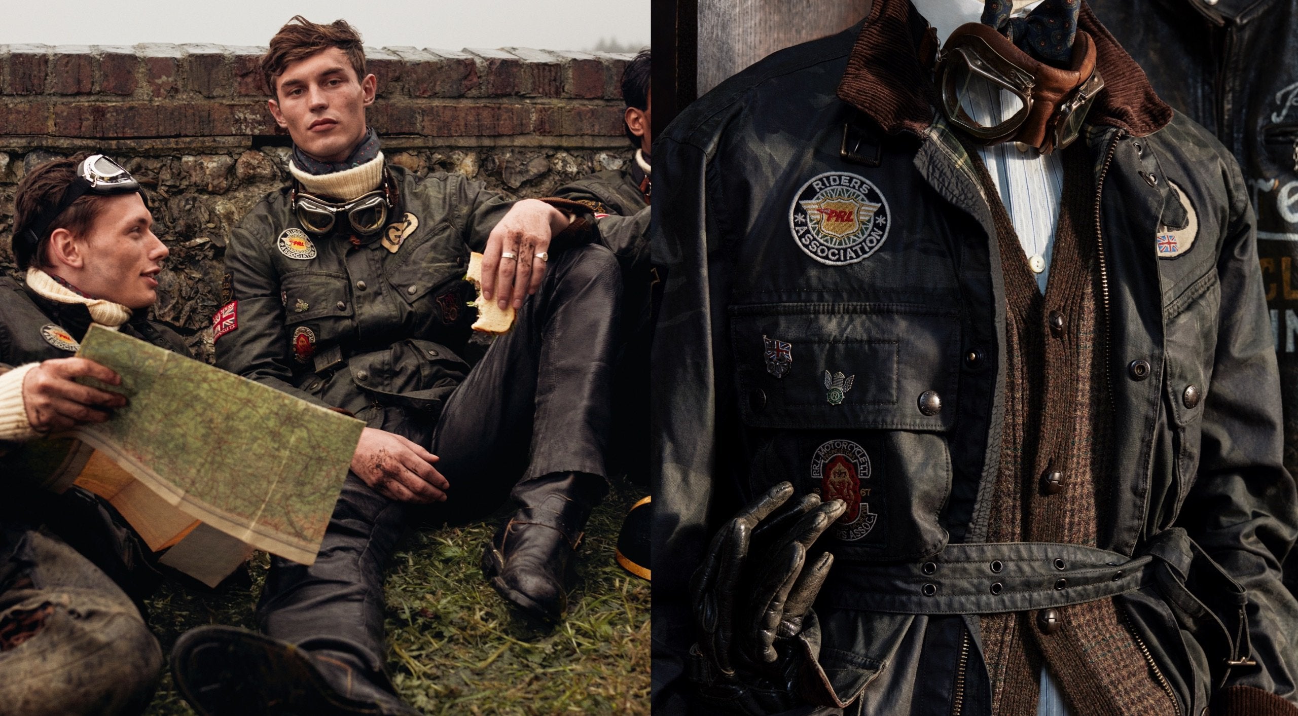 <strong>SUL SET</strong><br/><span>La collezione Polo Originals di questa stagione, ispirata all&rsquo;epoca d&rsquo;oro dei Gran Premi automobilistici, &egrave; stata fotografata al Goodwood Motor Circuit, nel West Sussex, all&rsquo;interno dei quasi cinquemila ettari della Goodwood Estate. Il circuito &egrave; noto per l&rsquo;organizzazione di numerosi e prestigiosi eventi motoristici, tra cui il famoso Festival of Speed and Revival. </span> <br/><rlmag_link href="https://www.ralphlauren.it/it/search?cgid=brands-prl-tough-and-refined-cg"><button class="shop-collection">SCOPRI LA COLLEZIONE</button></rlmag_link>