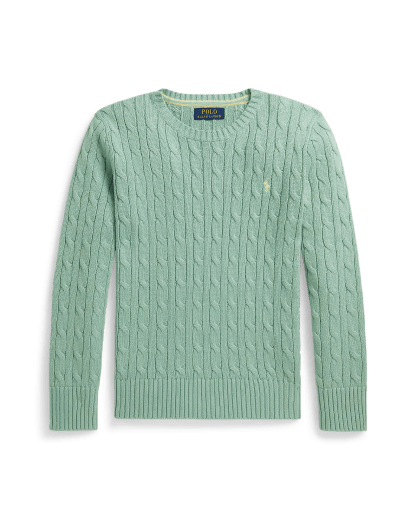 Cable-Knit Cotton Jumper