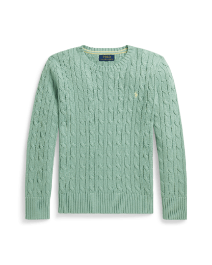 Cable-Knit Cotton Jumper