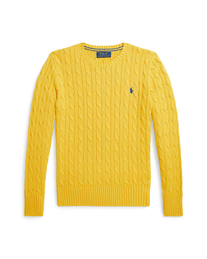 Cable-Knit Cotton Jumper