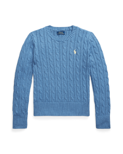 Cable-Knit Cotton Jumper