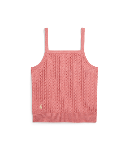 Mini-Cable Cotton Tank Top