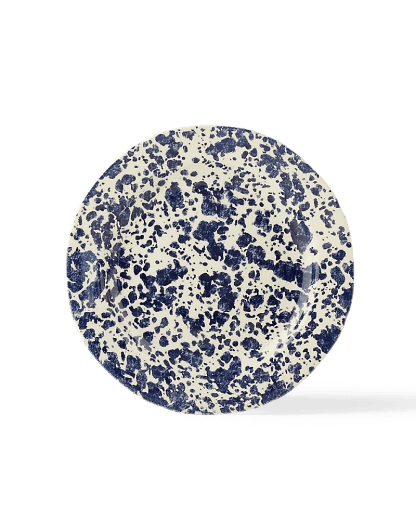 Antique Marble Dinner Plate