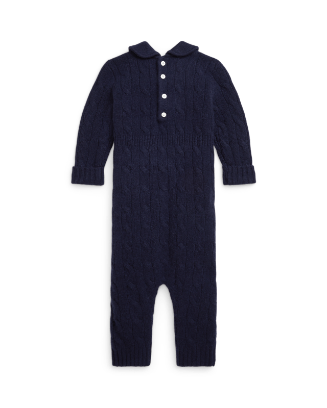 Cable-Knit Cashmere Coverall