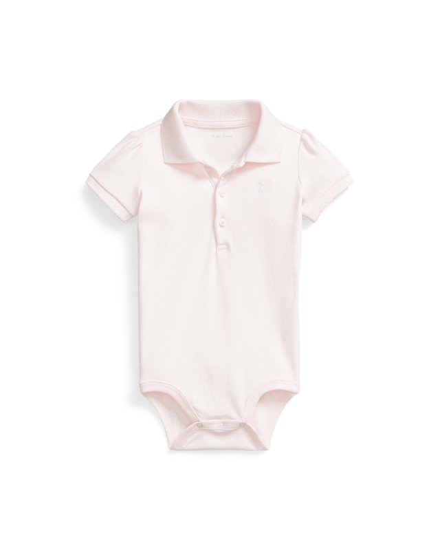 Soft Cotton Polo Bodysuit