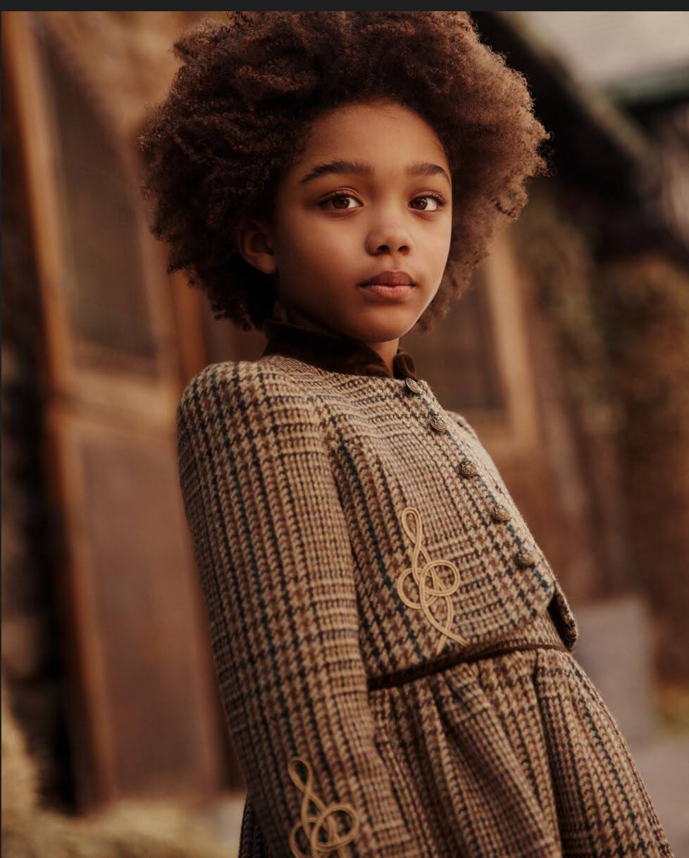 Wool-Blend Tweed Dress