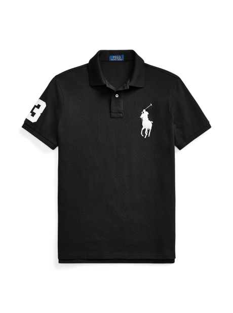 Polo Big Pony in piqué Custom Slim-Fit