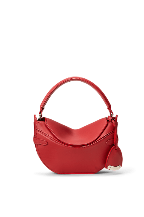 Borsa a tracolla Ralph mini in vitello