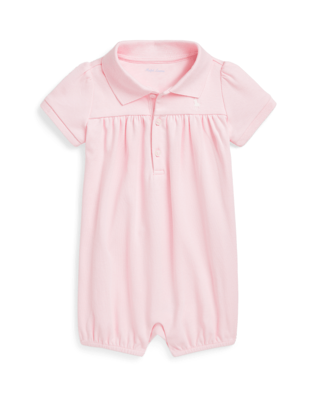 Tutina a pantaloncino polo in cotone