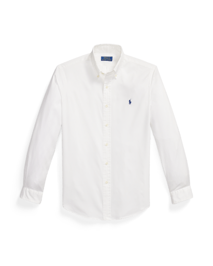 Camicia Oxford tinta in capo Slim-Fit