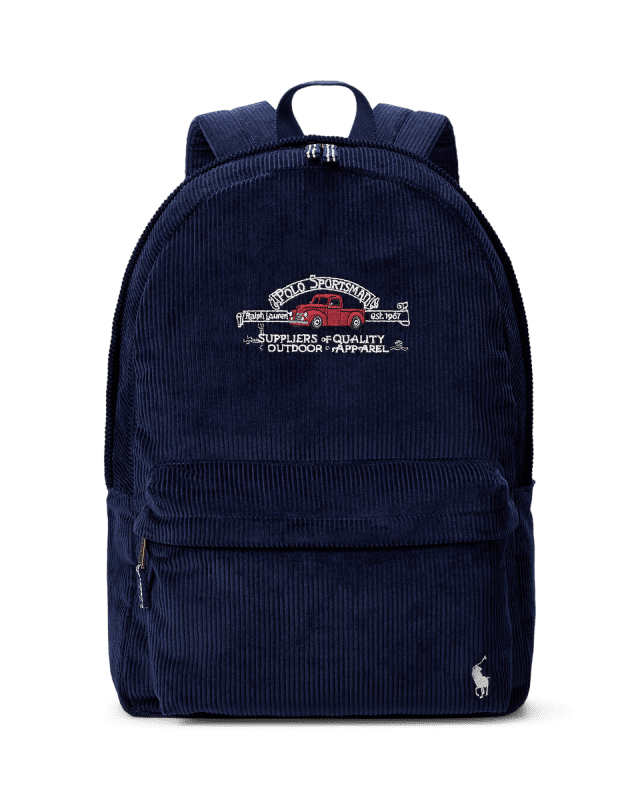 Zaino Polo Sportsman piccolo in velluto