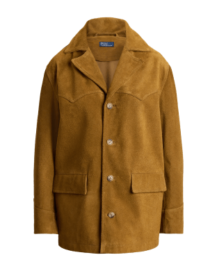 Giacca western in camoscio