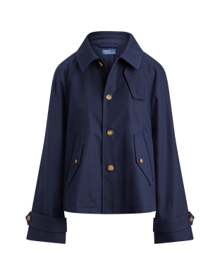Giacca in twill di cotone