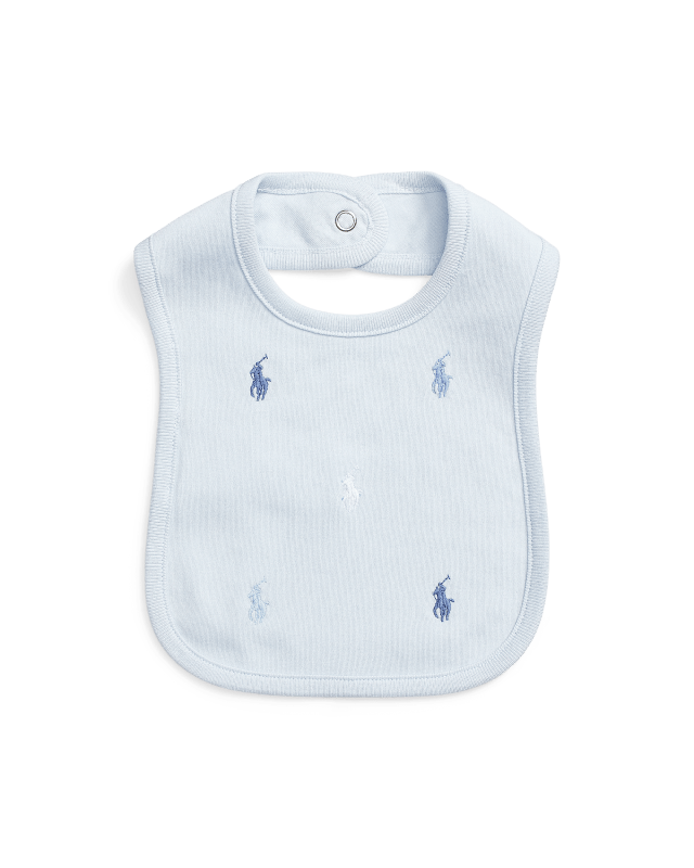 Bavaglino in interlock con pony Polo
