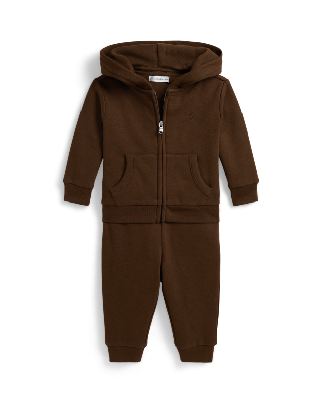Felpa con cappuccio e pantaloni
