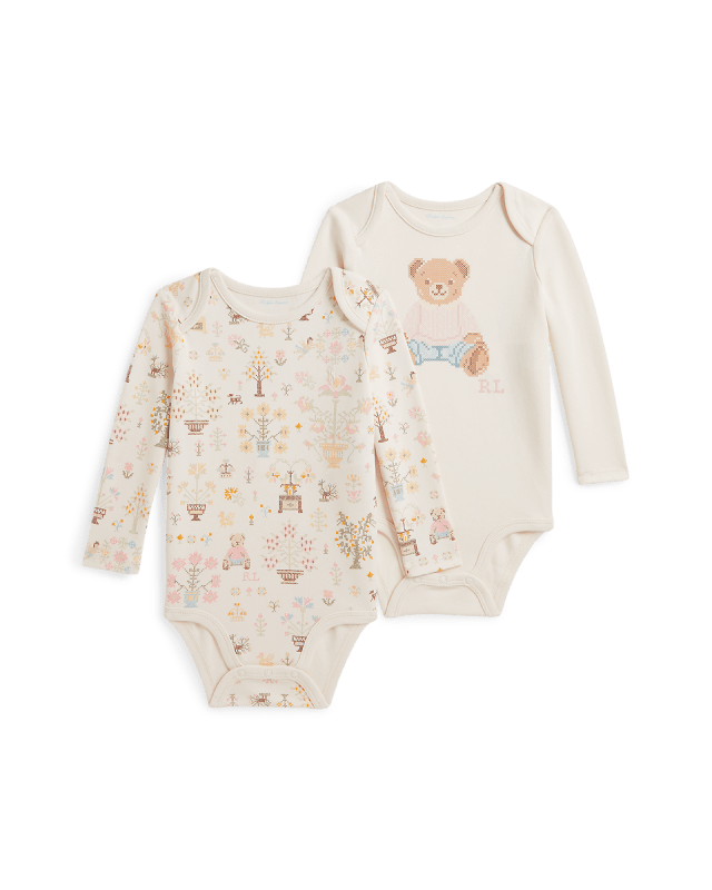 Due body Polo Bear in cotone