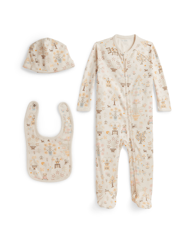 Set regalo Polo Bear 3 pezzi in cotone
