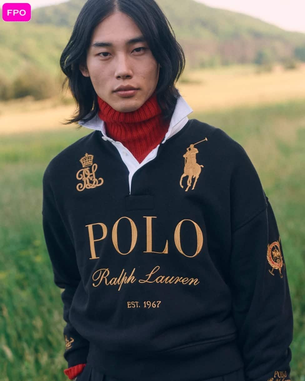 Felpa da rugby Big Pony Relaxed-Fit