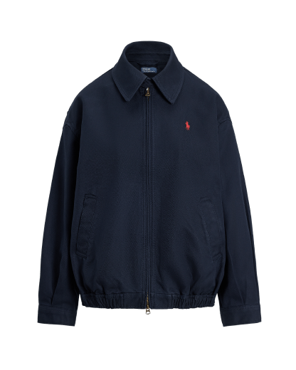 Giacca a vento in cotone oversize