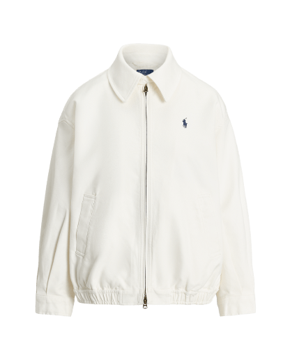 Giacca a vento in cotone oversize