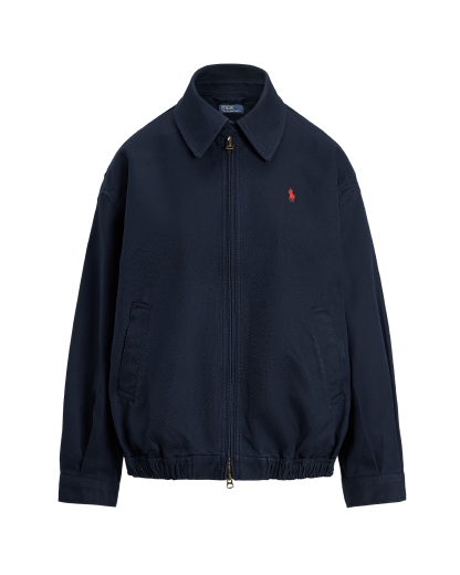 Giacca a vento in cotone oversize